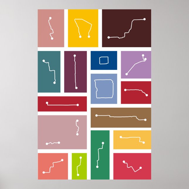 Poster Pékin - Palettes de transit (Devant)