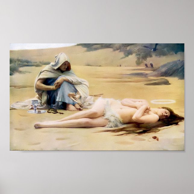 Poster Pelagia et Philammon (Mort d'un beau Saint) (Devant)