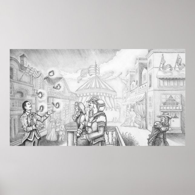 Poster Pèlerins Progrès Vanity Fair (Devant)