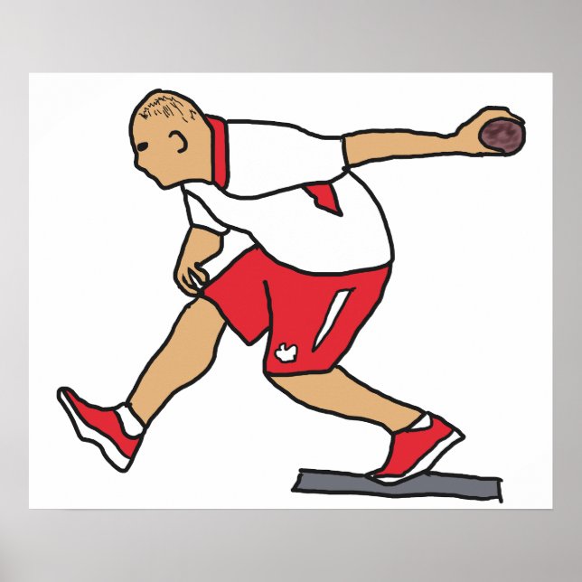 Poster Pelouse Bowls (Devant)