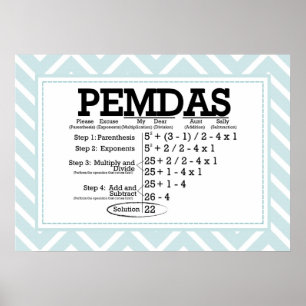 POSTER PEMDAS