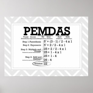 POSTER PEMDAS