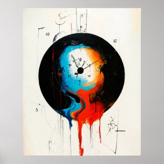 Poster pendentifs textiles modernes créés à l'aide d'IA