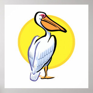 Poster Penga Pelican