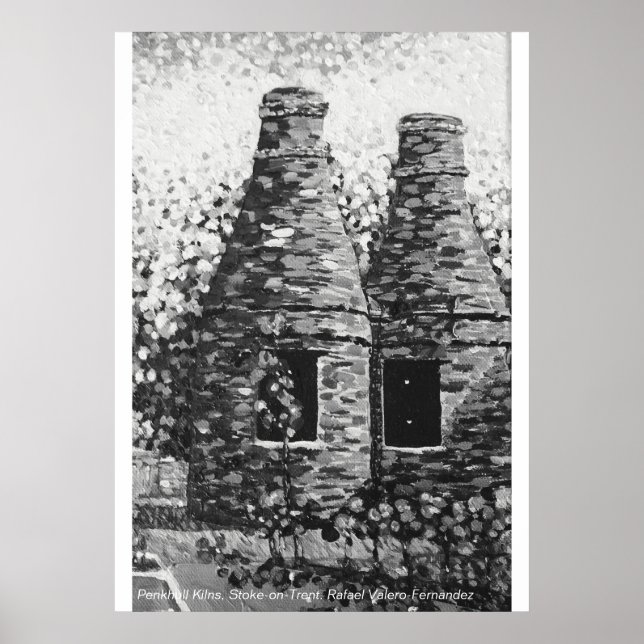 Poster Penkhull tue, Stoke-on-Trent. Affiche. (Devant)