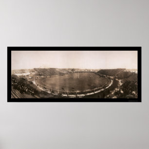 Poster Penn vs. Michigan Football Game Photo 1905
