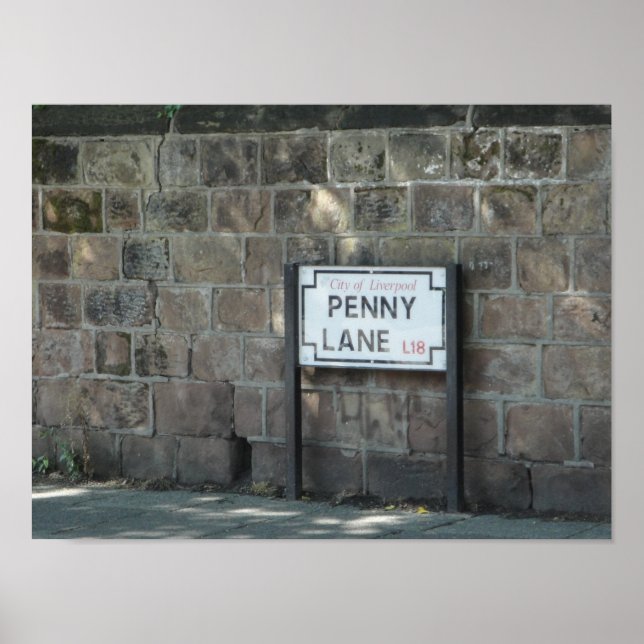 Poster - Penny Lane (Vorne)