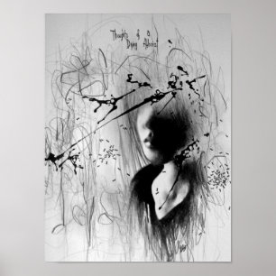 Poster Pensées d'un athée de mort