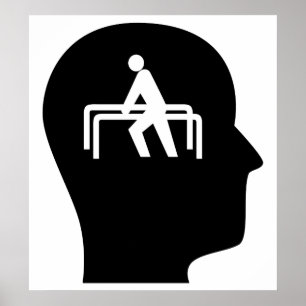 Poster Penser à la physiothérapie