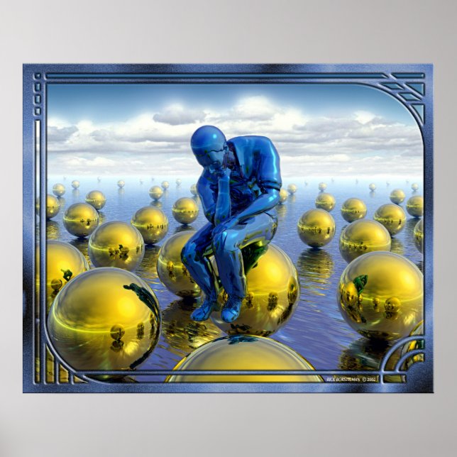 Poster Penser l'homme (Devant)