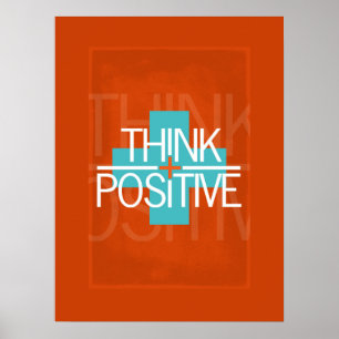 Poster Penser positif