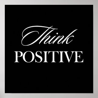 Poster Penser positif