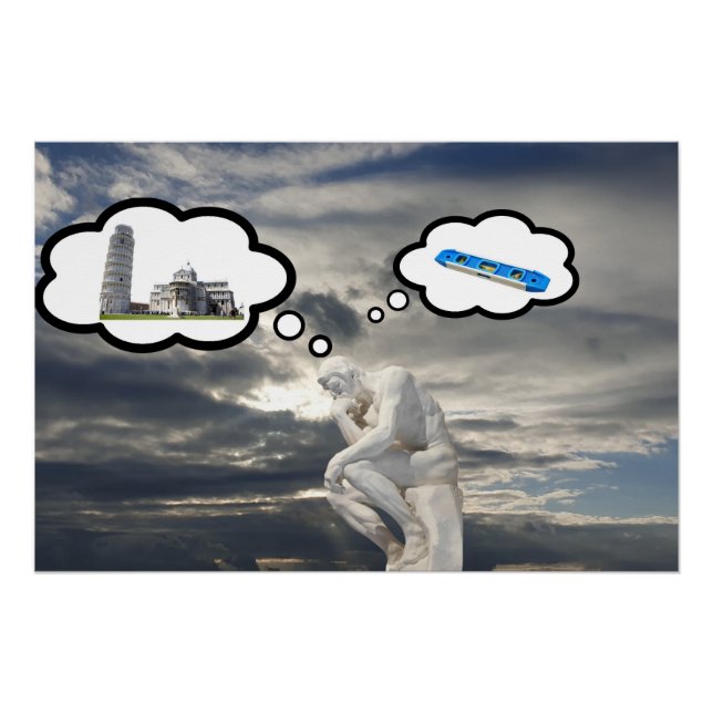 Poster Penseur (Devant)