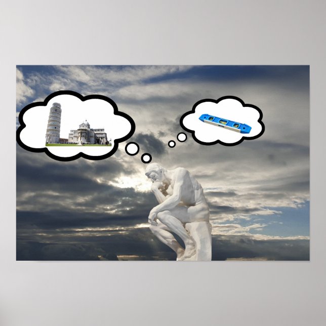 Poster Penseur (Devant)