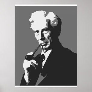 Poster Penseurs - Bertrand Russell