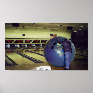 Poster Pensez Gros....Bowling