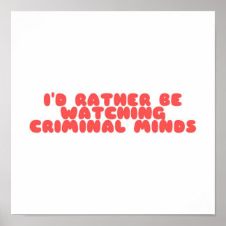 Poster Pensions criminelles