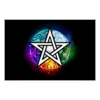 pentagramme du Wiccan