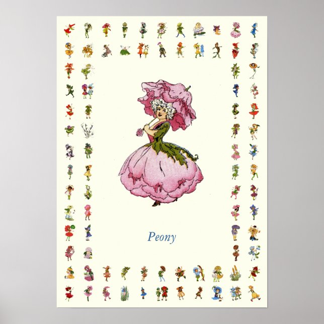 Poster Peony (Devant)