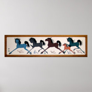 Poster Pep Chalee Horse murale