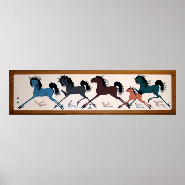 Poster Pep Chalee Horse murale (Devant)