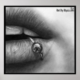 Poster percé LipPLip