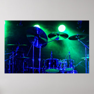 Poster Percussion Foggy