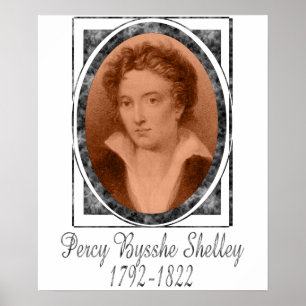 Poster Percy Bysshe Shelley