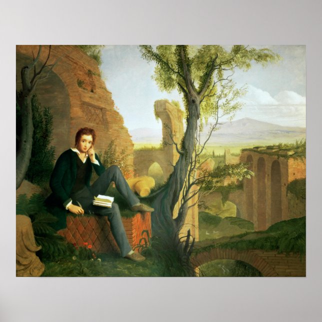Poster Percy Bysshe Shelley 1845 (Devant)