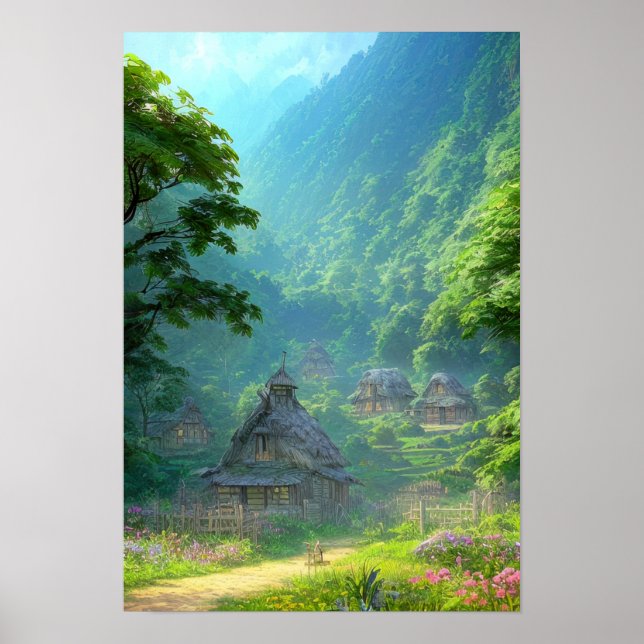 Poster Perdu dans la jungle (Devant)