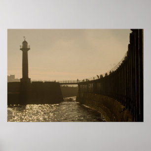 Poster Perdu dans le temps - Whitby