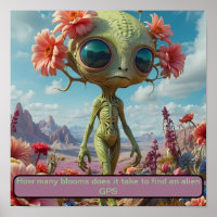 Perdu dans un champ de fleurs