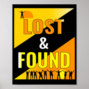 Poster Perdu et trouvé