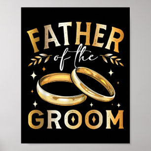 Poster Père De La Salle Grooms Père Mariage Et Enga