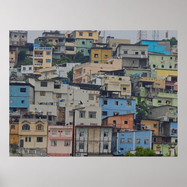 Poster Père Noël Ana Hill - Guayaquil Équateur (Devant)