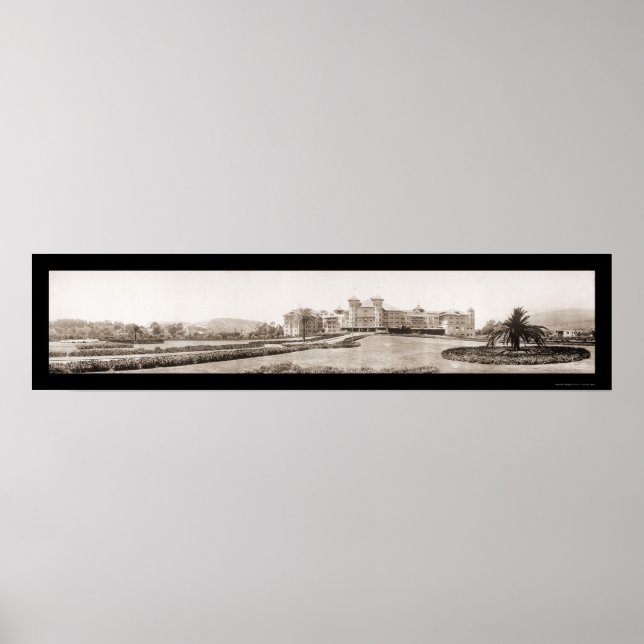 Poster Père Noël Barbara CA Hotel Potter Photo 1909 (Devant)