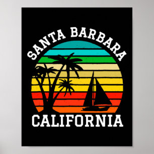 Poster Père Noël Barbara California Chemises Correspondan