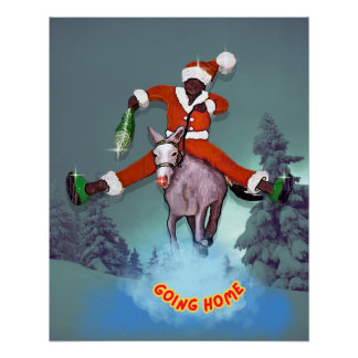 Poster Père Noël de Yaawd