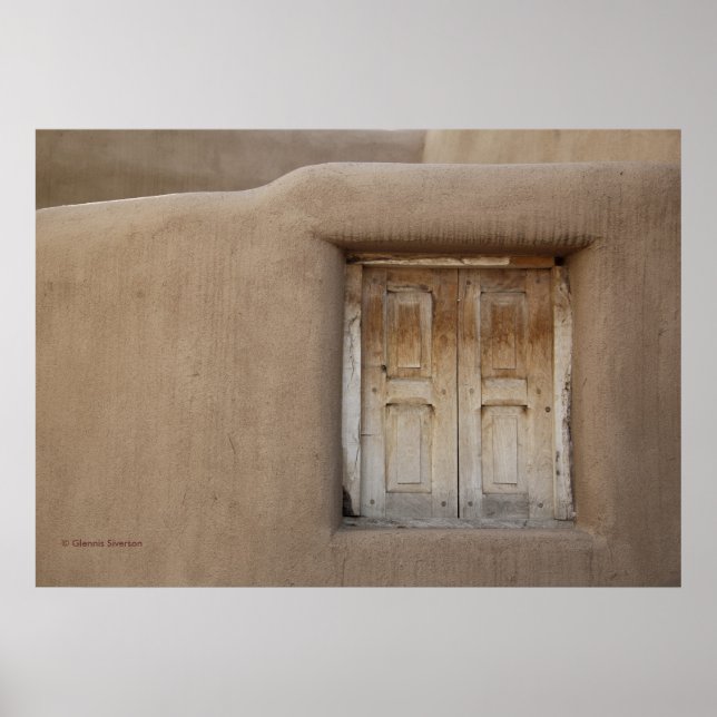 Poster père Noël Fe Window (Devant)