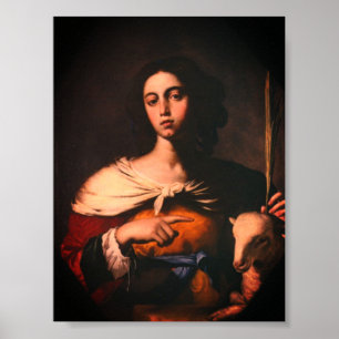 Poster Père Noël Inés (par Guarino, 1650)