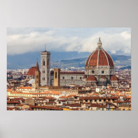 Poster père Noël Maria del Fiore