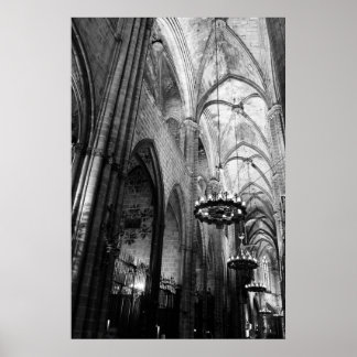 Poster Père Noël Maria del Mar, Barcelone