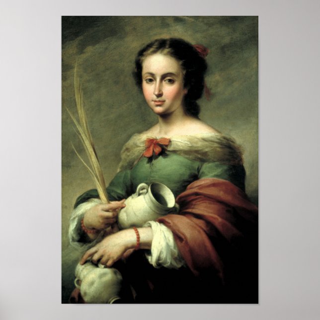 Poster Père Noël Rufina (Devant)