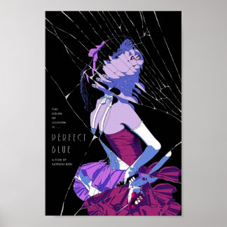 Poster Perfect Blue 1997 Japonais Movie Art