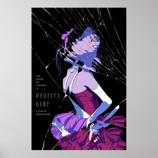 Poster Perfect Blue 1997 Japonais Movie Art