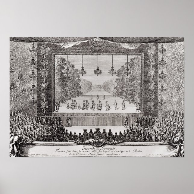 Poster Performance de "La Princesse Elide" (Devant)