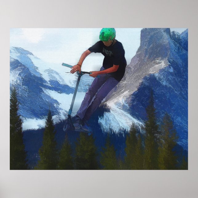 Poster Performance de pointe - Scooter Boy (Devant)