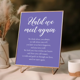 Poster Périwinkle Jusqu'à ce que nous nous rencontrions à