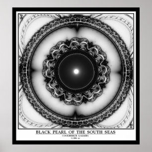 POSTER PERLE NOIRE DES MERS DU SUD