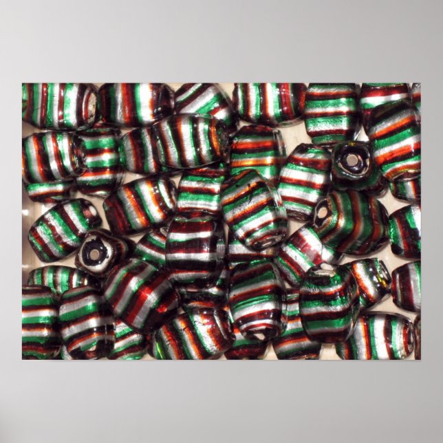 Poster Perles de verre (Devant)